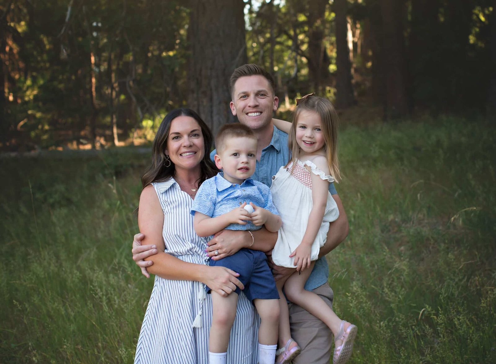 Tory and family - Owner of Jolly Elf Holiday Lights